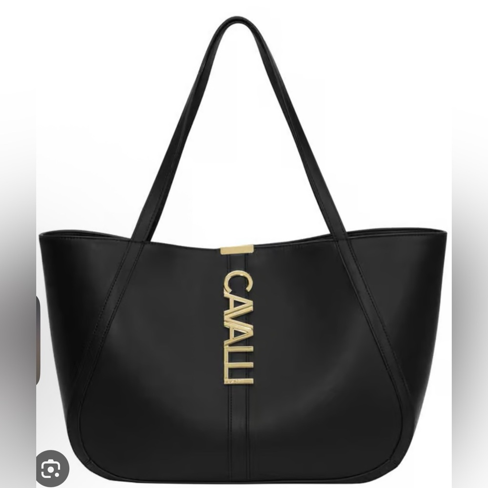 Roberto Cavalli Black Tote Bag – NWT 🖤